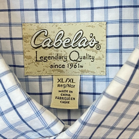 CABELA’S Short Sleeve Button Front Shirt - Picture 9 of 10